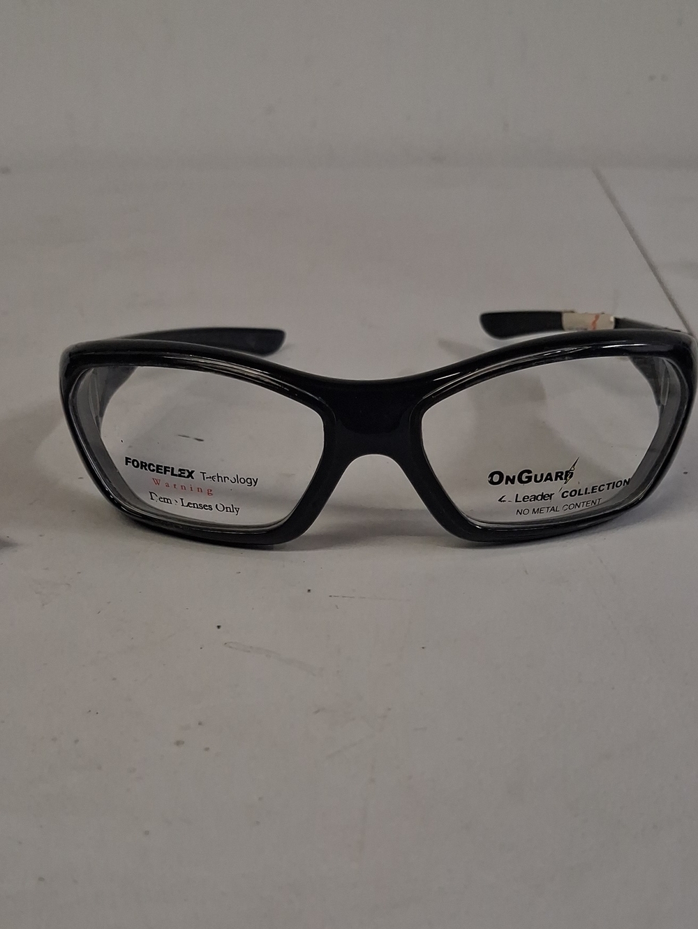 NWT Rxable On Guard 210S Safety Glasses Black